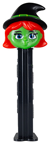 PEZ - Halloween - Witch - Green Face - H