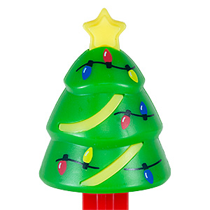 PEZ - Christmas - Christmas Tree - string of lights, with play code