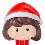 PEZ - Presenter Girl  Santa Hat / Light Skin Tone