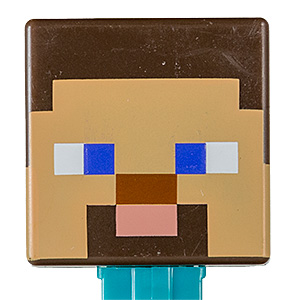 PEZ - Brand Characters - Minecraft - Steve - US