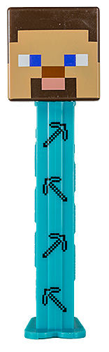 PEZ - Brand Characters - Minecraft - Steve - US