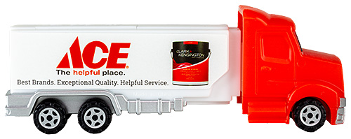 PEZ - Advertising ACE Hardware - Truck - red cab - paint can 2024