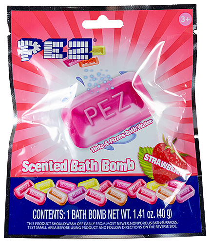 PEZ - Bath - Scented Bath Bomb - Strawberry