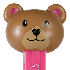 PEZ - Valentines - Brown Bear