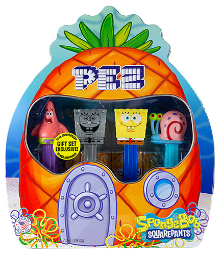 PEZ - SpongeBob SquarePants - SpongeBob Squarepants 25th Anniversary Gift Tin