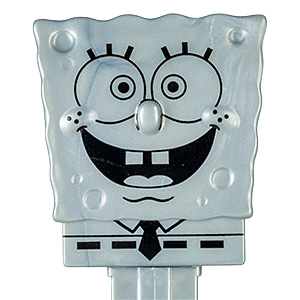 PEZ - SpongeBob SquarePants - SpongeBob in Shirt - Silver - B