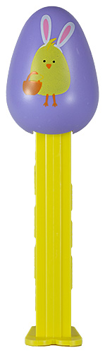 PEZ - Easter - Egg - Chicken with bunny ears