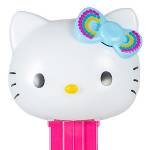 PEZ - Hello Kitty  Knitted Rainbow Bow