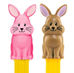 PEZ - Easter - Bunny - Sitting Full Body Pink, small eyes - I