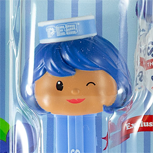 PEZ - Sweets & Snacks Expo - Presenter Girl - Blue Cap, Blue Hair, Year 2025