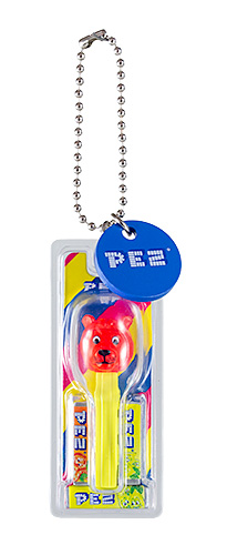 PEZ - Chain PEZ - Ball Chain Mascot - Vol. 2 - Lion - crystal red