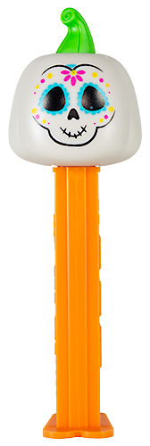 PEZ - Halloween - Pumpkin - Halloween Skull Pumpkin - F