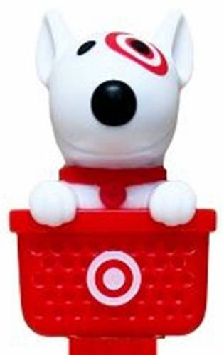 © Susan Larson PEZ - Advertising Dispenser - Target - Bullseye Dog - C