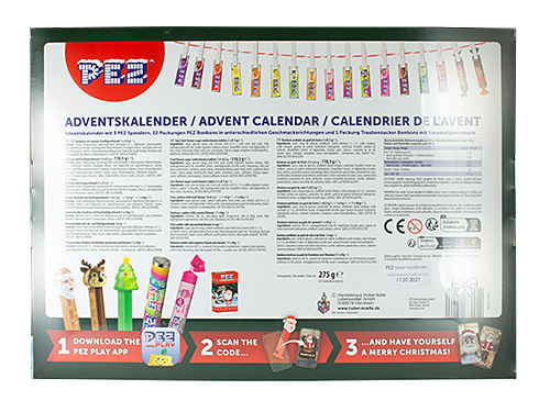 PEZ - Christmas - Advent Calendar - Advent Calendar - 2025