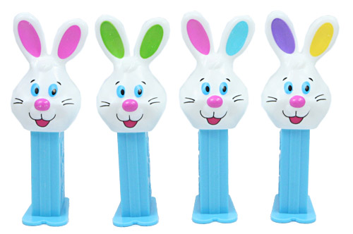 PEZ - Easter - Mini Bunny - Bunny - Mini bunny Blue/Yellow - E